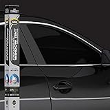 Gila XLB242 Xtreme Limo Black 2, 5% VLT Tintado de ventanillas de coche DIY Control de deslumbramiento Bloqueo UV 24 pulgadas x 78 pulgadas (2 pies x 6, 5 pies)