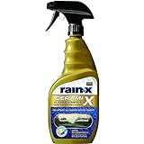 Rain-X 630178 Cerami-X Cleaner + Repeller de agua, limpieza efectiva de 16 oz sin manchas, protección contra la contaminación y las manchas